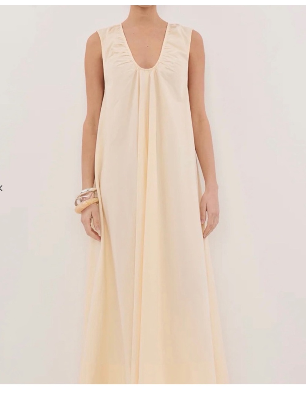 NWT dissh gabby midi dress in buttermilk - us 6 / AUS -12